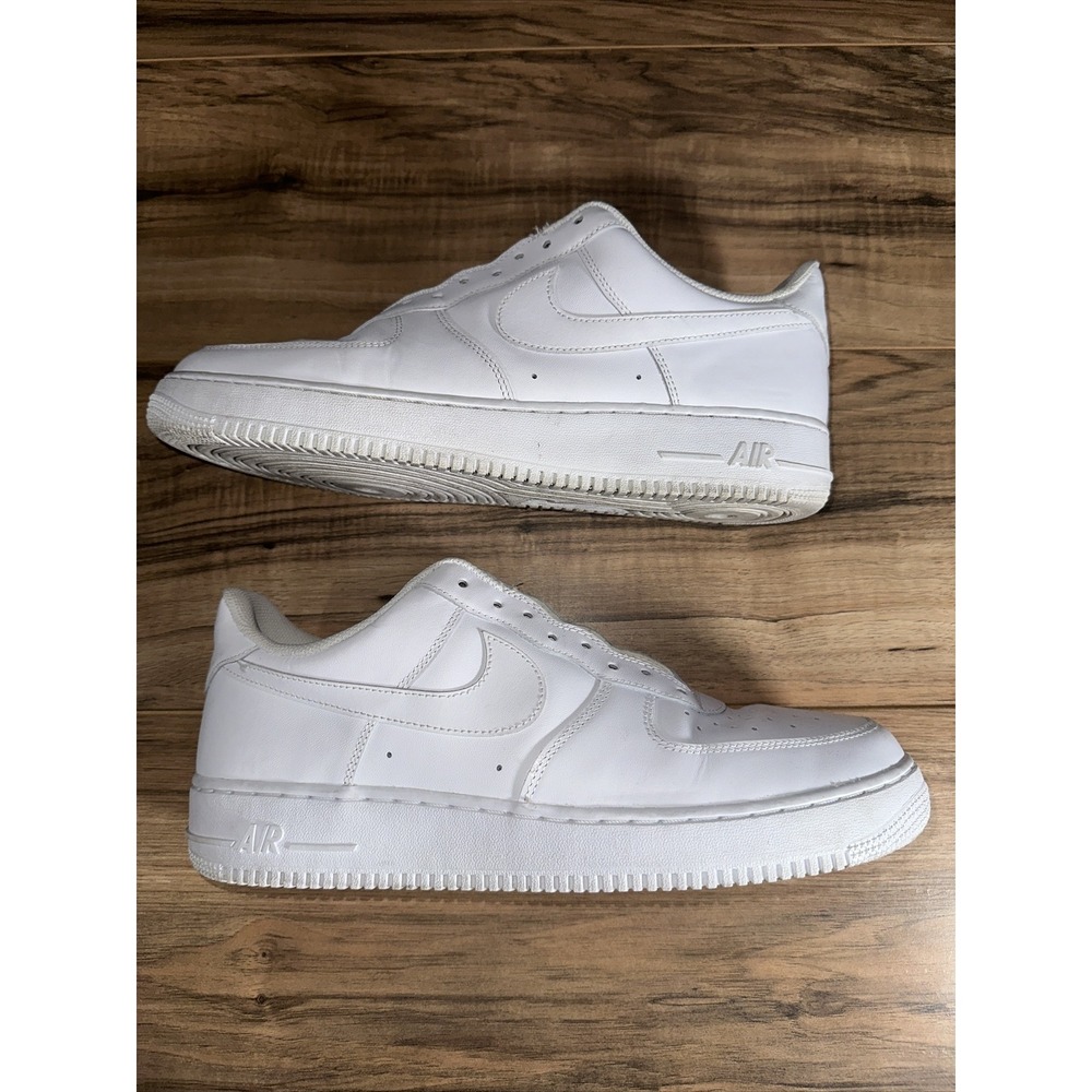 Size‎ 13 - Men's Air Force 1 Low White (315122-111)  NO LACES